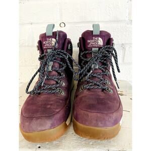The North Face Women’s Waterproof Hiking Boots Size 9 DryVent Trail Shoes Purple